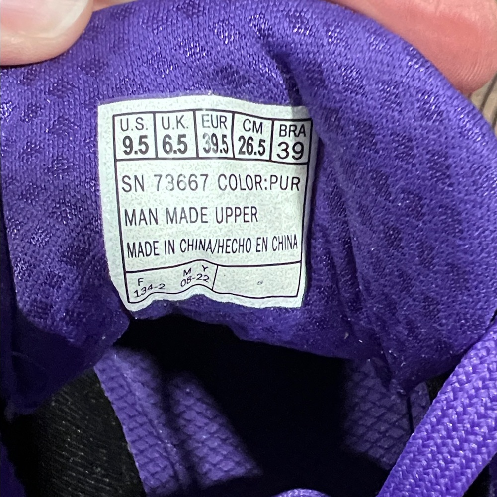 Skechers Vivid Purple Athletic Shoes - Picture 6 of 8